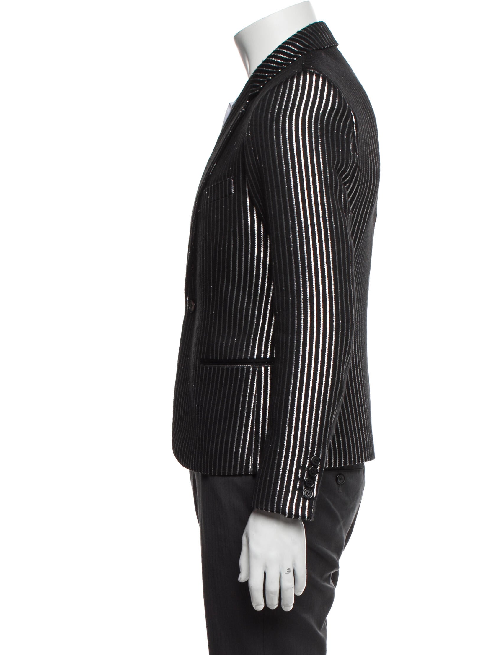 Saint Laurent 2017 Striped Blazer