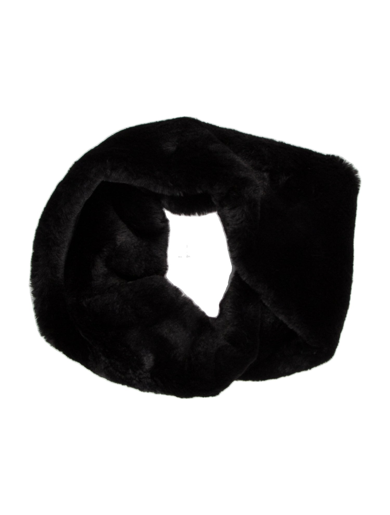 Saint Laurent Faux Fur Scarf w/ Tags