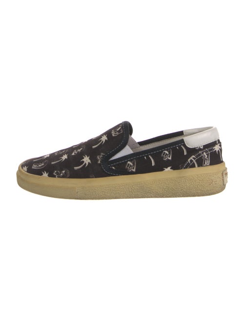 Saint Laurent Canvas Printed Sneakers