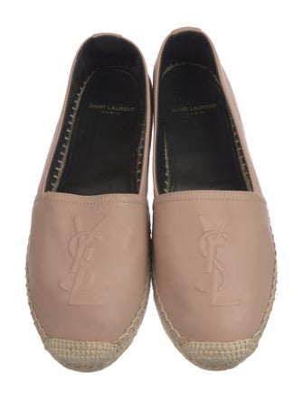 Saint Laurent Leather Espadrilles