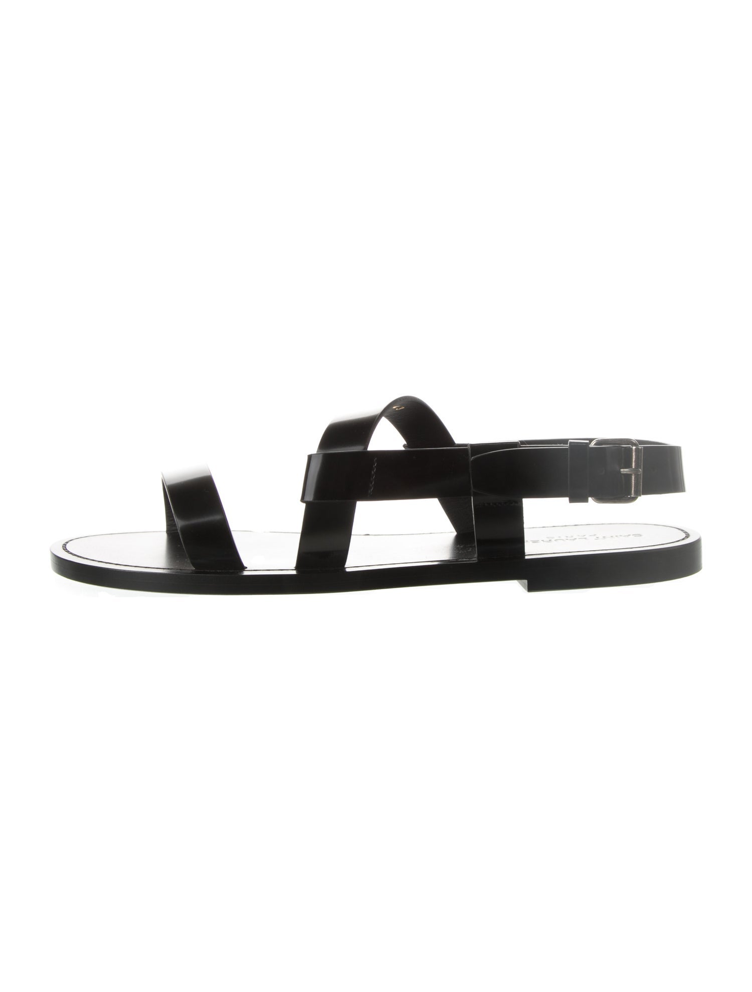 Saint Laurent Leather Sandals w/ Tags