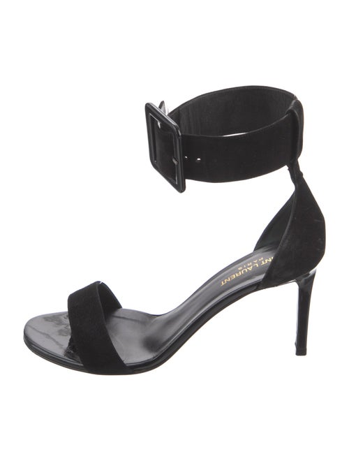 Saint Laurent Suede Sandals