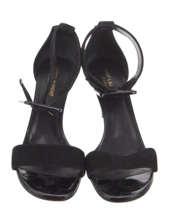 Saint Laurent Suede Sandals