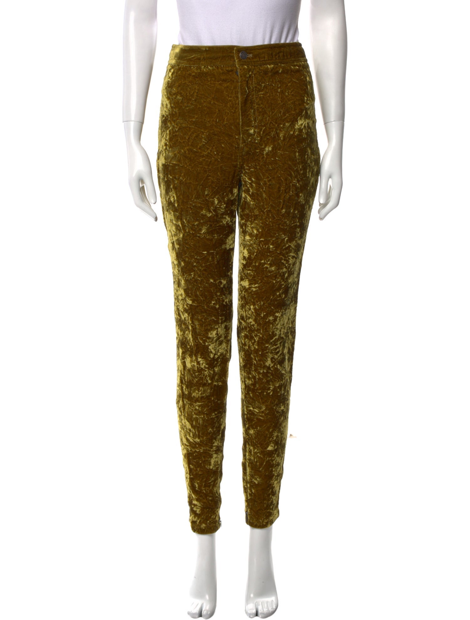 Saint Laurent Printed Skinny Leg Pants