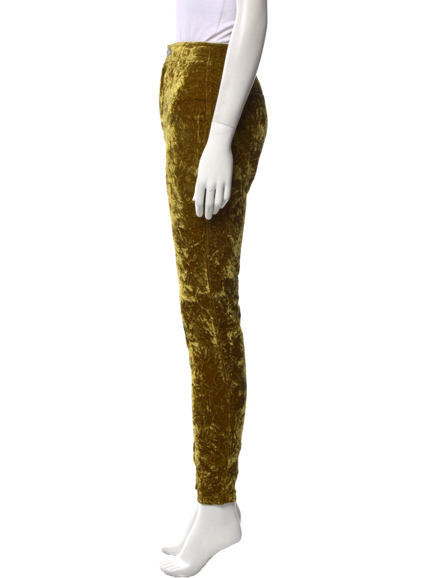 Saint Laurent Printed Skinny Leg Pants