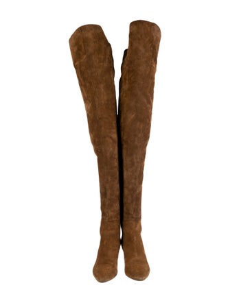 Saint Laurent Suede Boots