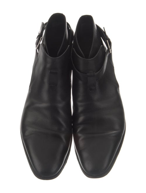 Saint Laurent Leather Monk Straps