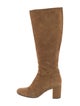 Saint Laurent Suede Riding Boots