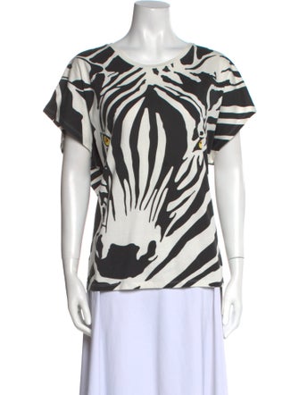 Saint Laurent 2015 Printed T-Shirt