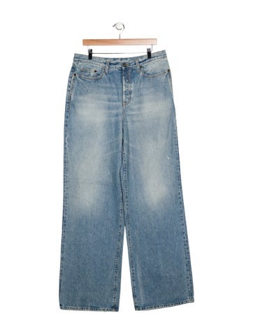 Saint Laurent Jeans High-Rise Wide Leg US 33 | XL