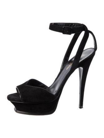 Saint Laurent Suede Sandals