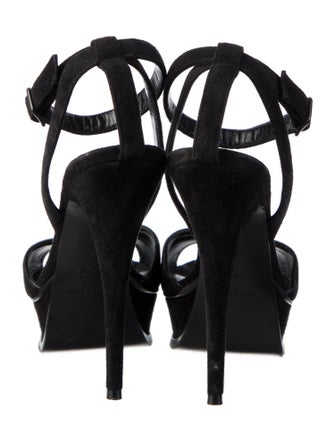 Saint Laurent Suede Sandals