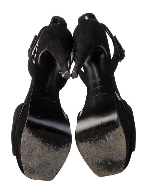 Saint Laurent Suede Sandals