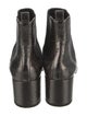 Saint Laurent Leather Colorblock Pattern Chelsea Boots