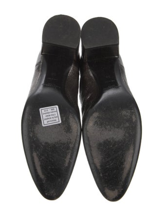 Saint Laurent Leather Colorblock Pattern Chelsea Boots