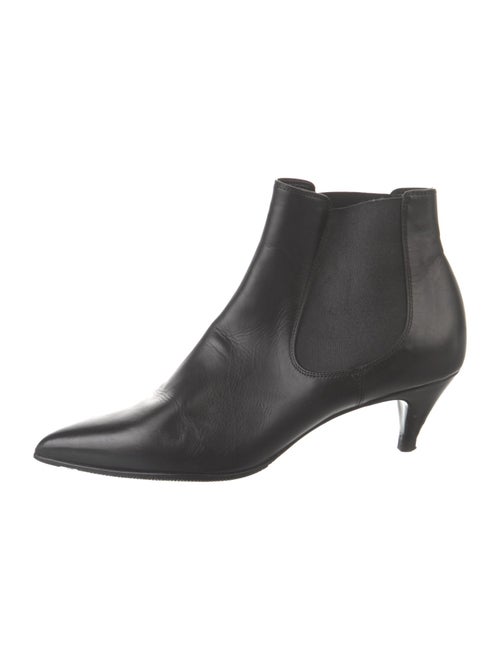 Saint Laurent Leather Chelsea Boots