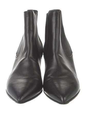 Saint Laurent Leather Chelsea Boots