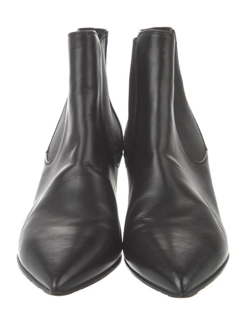 Saint Laurent Leather Chelsea Boots