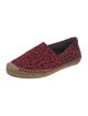 Saint Laurent Canvas Animal Print Espadrilles
