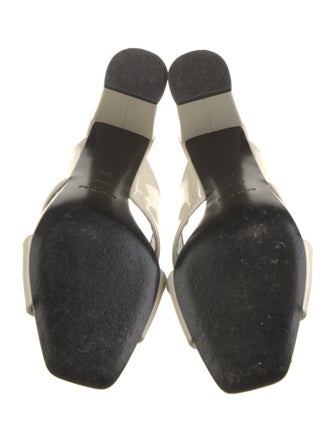 Saint Laurent Patent Leather Slides