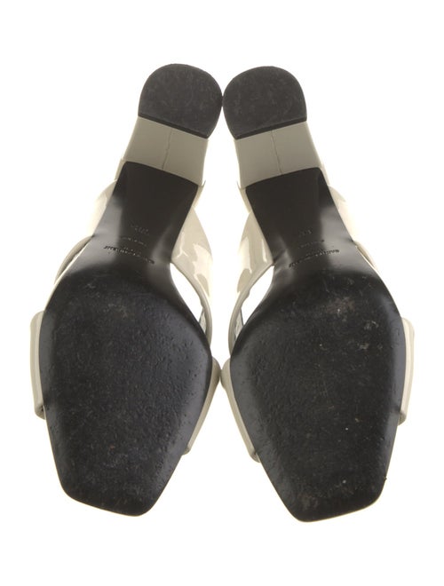 Saint Laurent Patent Leather Slides