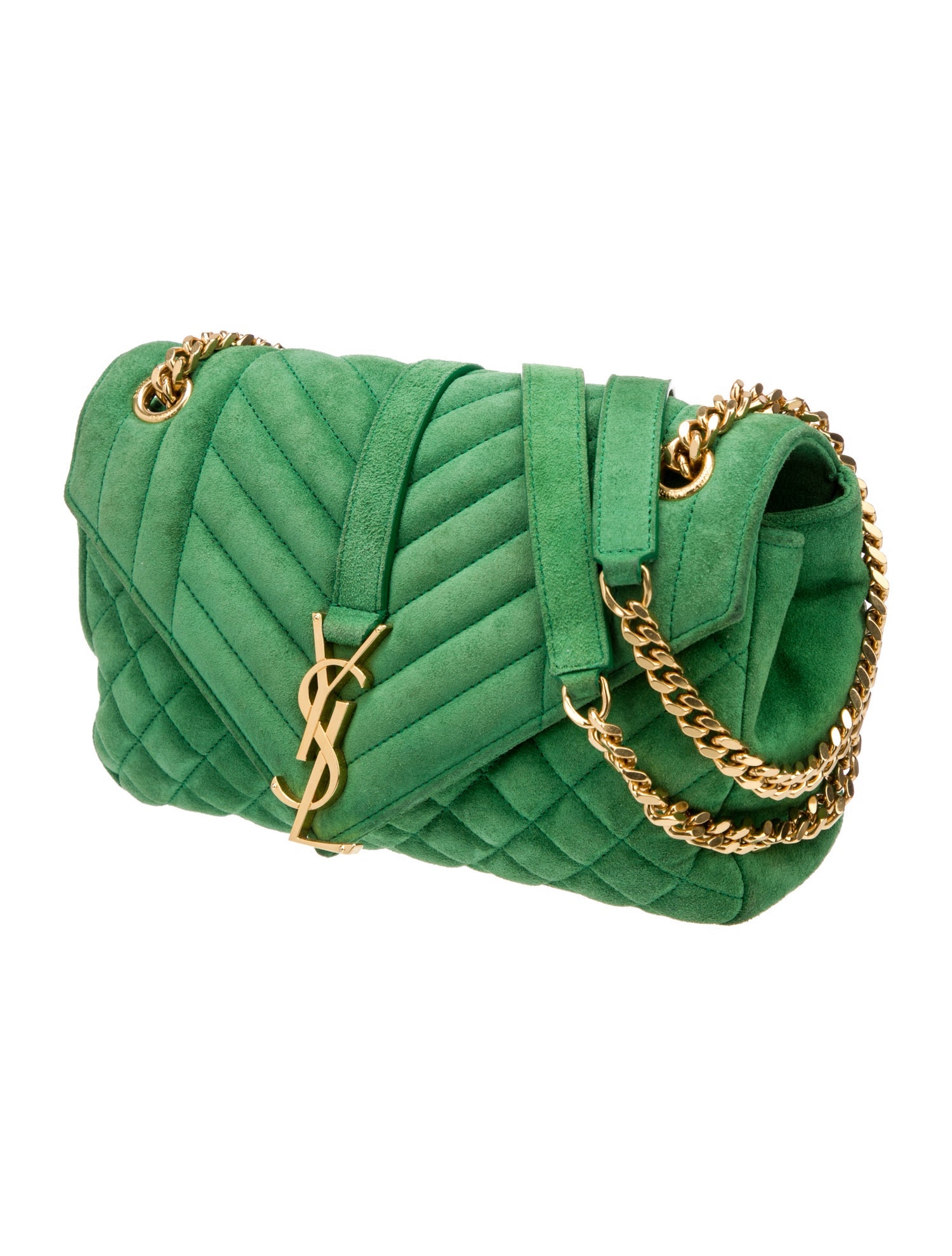 Saint Laurent Suede Envelope