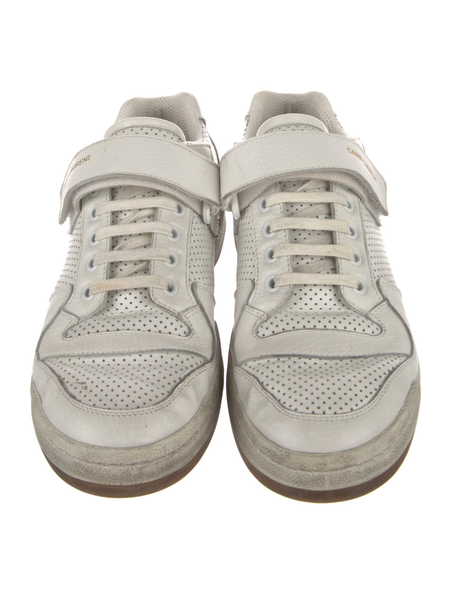 Saint Laurent Leather Sneakers