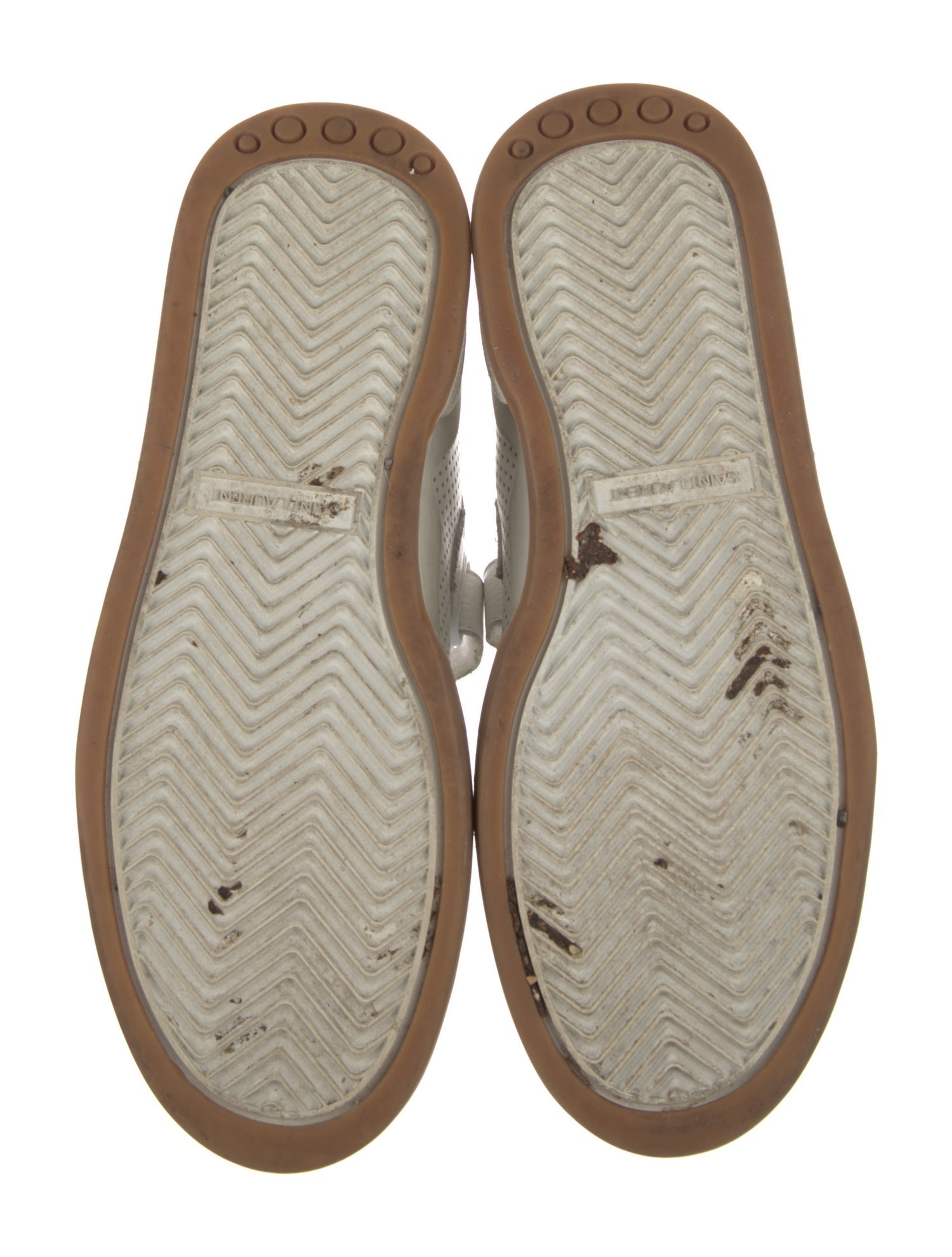 Saint Laurent Leather Sneakers