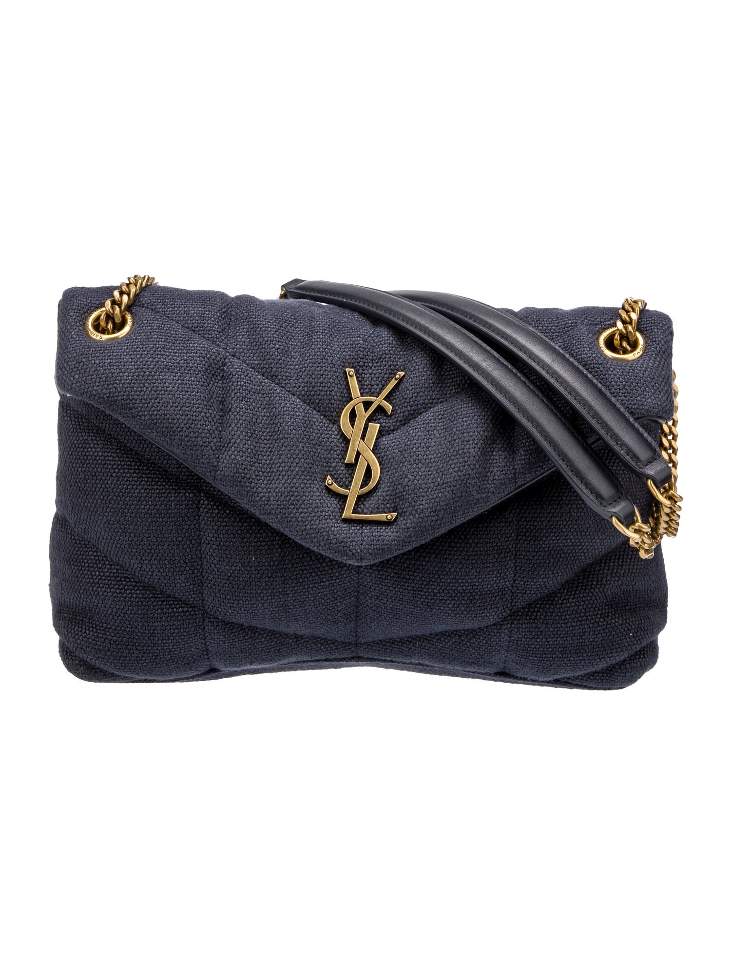 Saint Laurent 2023 Raffia Rive Gauche Tote - Pink Totes