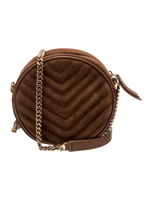 Saint Laurent Suede Crossbody Bag