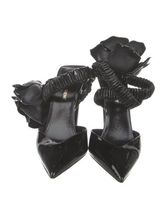 Saint Laurent Patent Leather D'Orsay Pumps