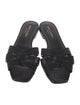 Saint Laurent Leather Slides