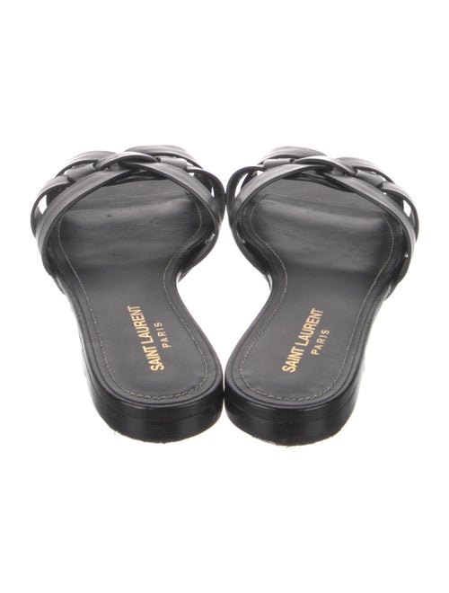 Saint Laurent Leather Slides