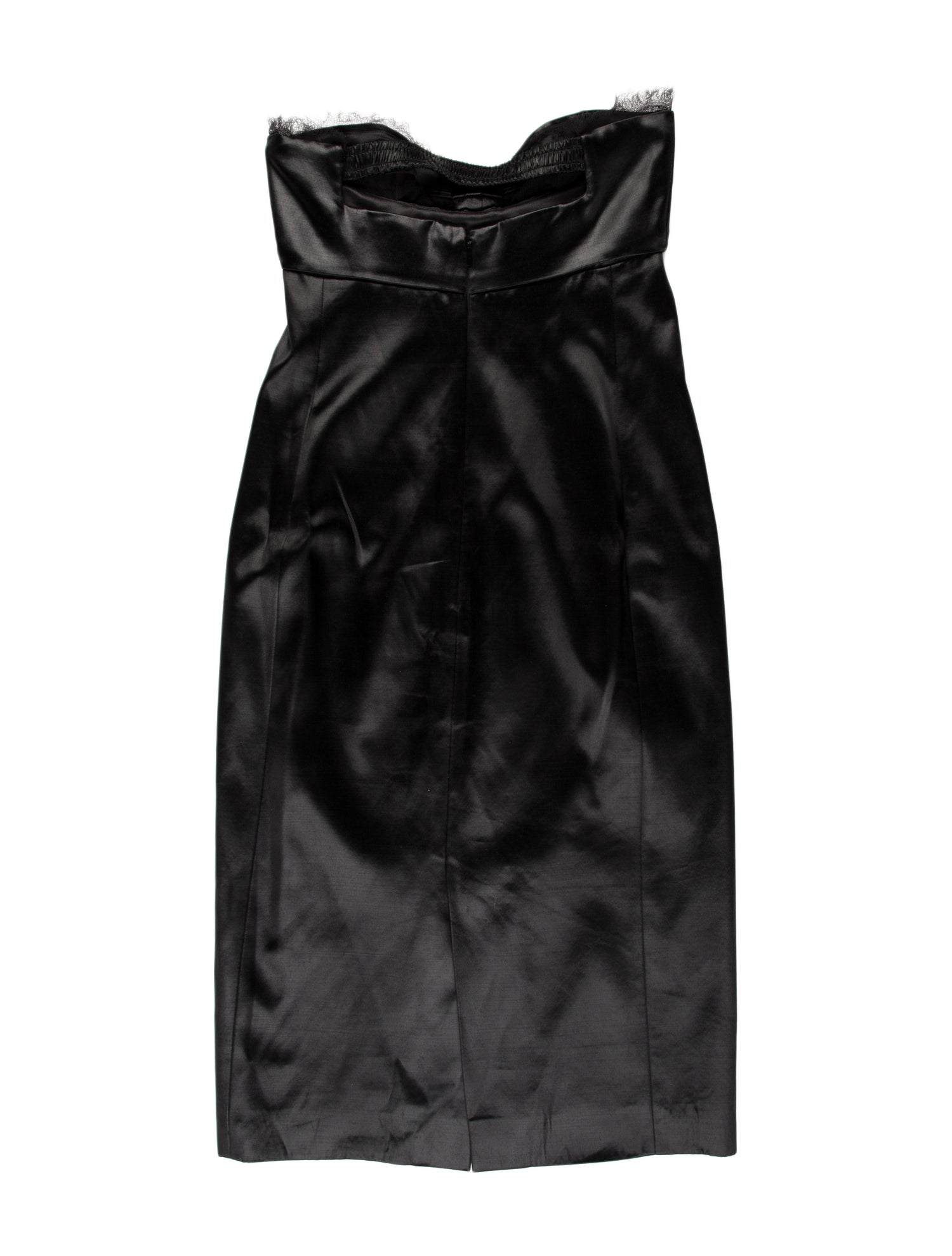 Saint Laurent Satin Mini Dress