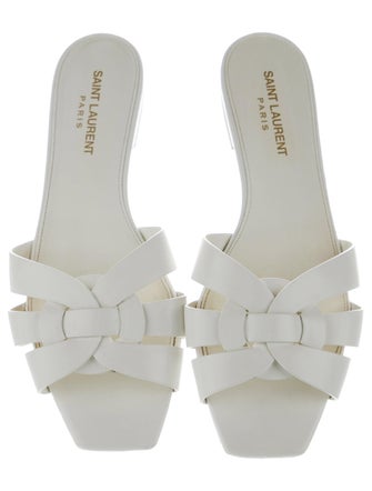 Saint Laurent Patent Leather Slides