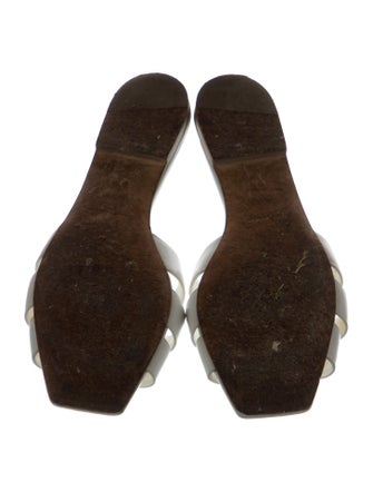 Saint Laurent Patent Leather Slides