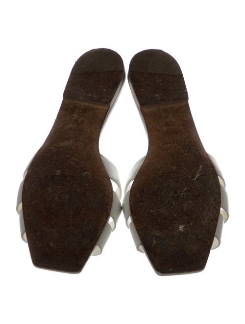 Saint Laurent Patent Leather Slides