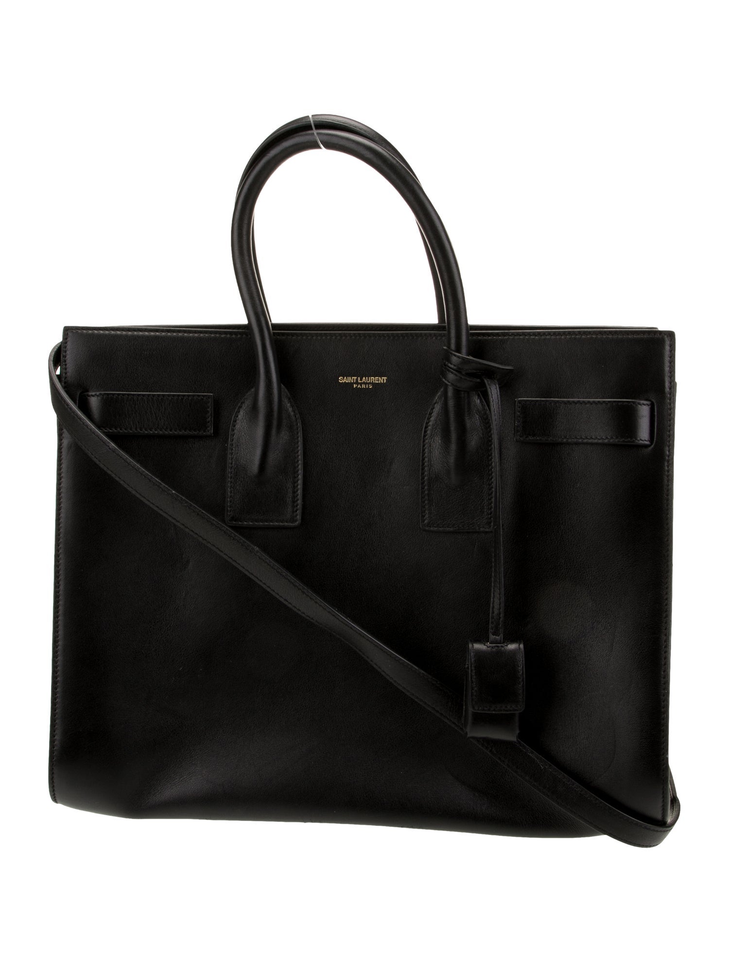 Saint Laurent Leather Sac De Jour