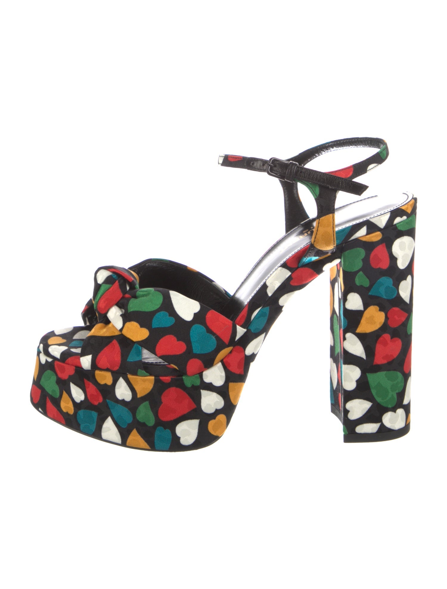 Saint Laurent Printed Sandals