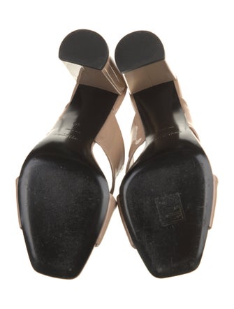 Saint Laurent Patent Leather Slides