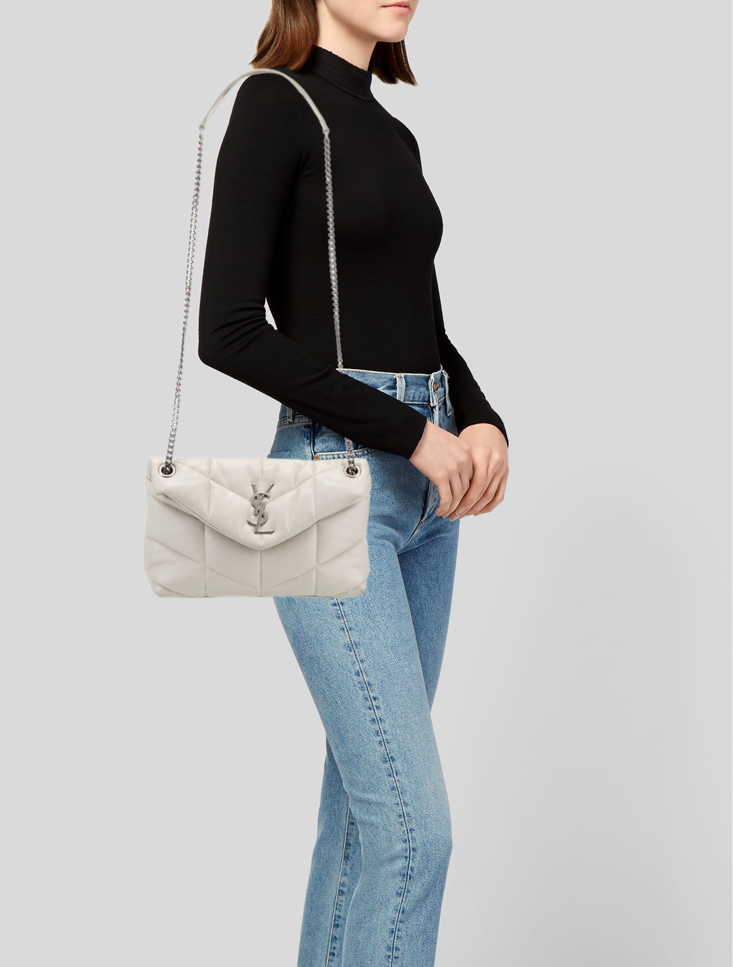 Saint Laurent Leather LouLou 2022