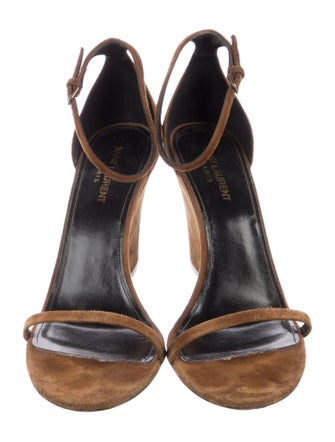 Saint Laurent Suede Sandals