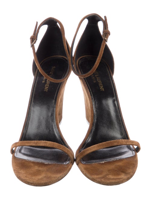 Saint Laurent Suede Sandals