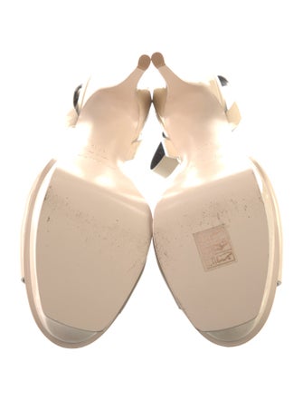 Saint Laurent Patent Leather Sandals