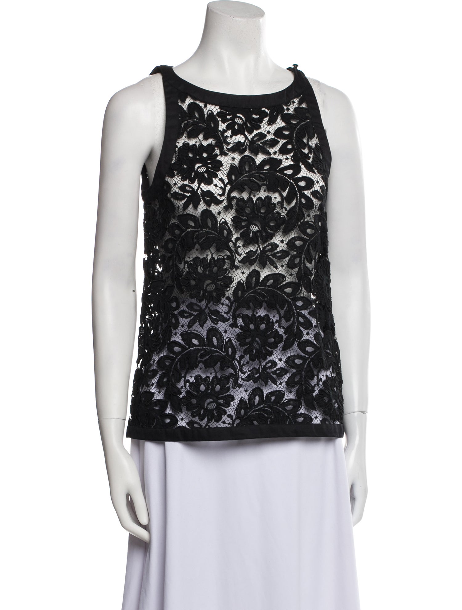 Yves Saint Laurent Rive Gauche Vintage 1980's Top