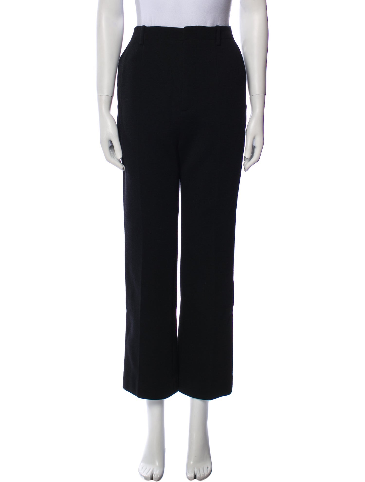 Saint Laurent Wool Wide Leg Pants