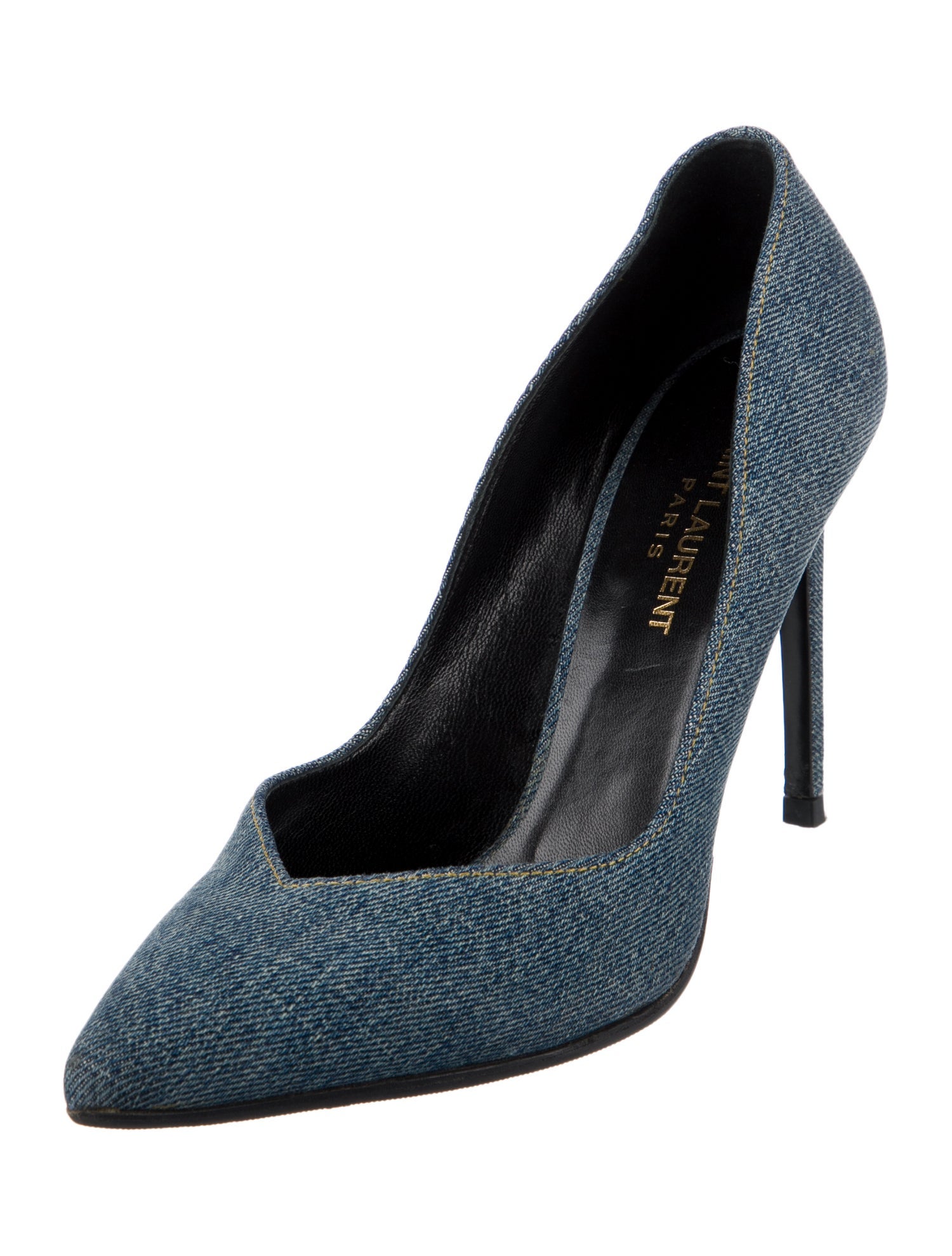 Saint Laurent Denim Pumps