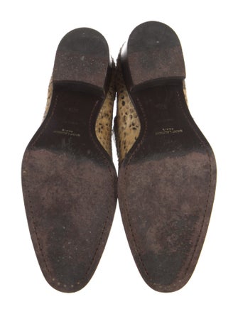 Saint Laurent Snakeskin Animal Print Chelsea Boots