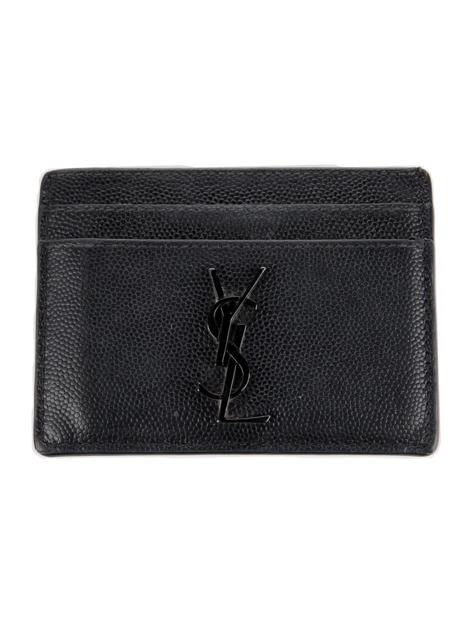 Saint Laurent Leather Card Holder