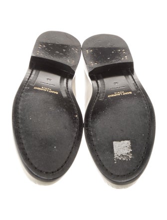 Saint Laurent Leather Loafers